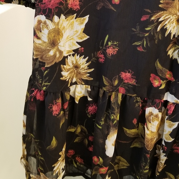 Moody Floral Dress - Picture 5 of 5